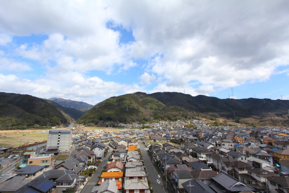 メディアス亀岡５番館からの景色