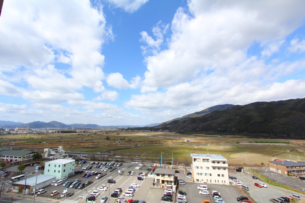 メディアス亀岡５番館からの景色