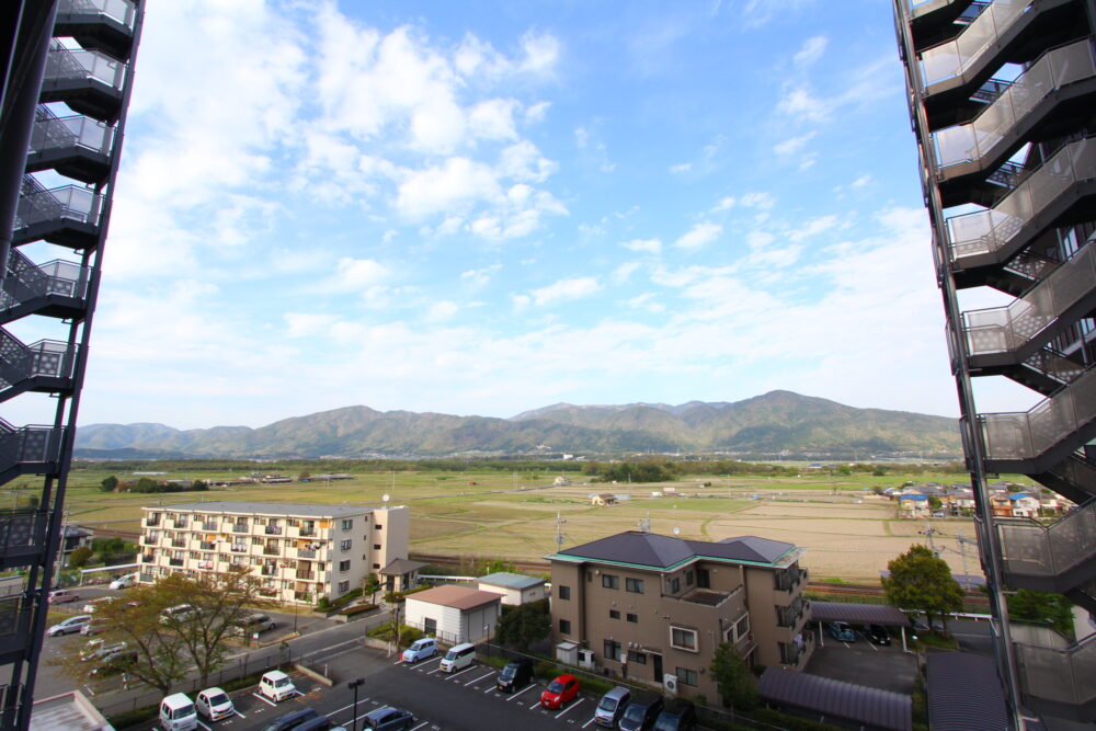 メディアス亀岡２番館からの景色