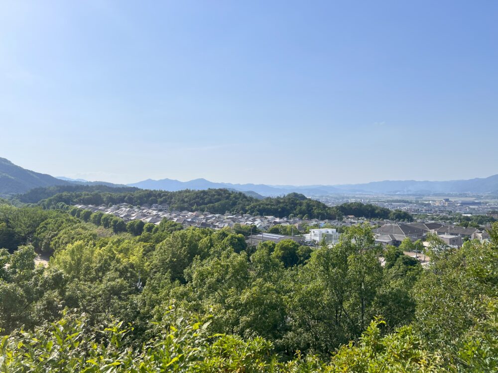 亀岡市南つつじヶ丘桜台の景色