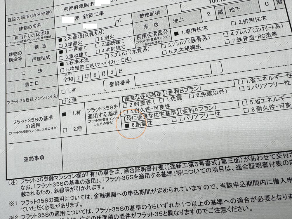 竣工現場検査に関する通知書・適合証明書