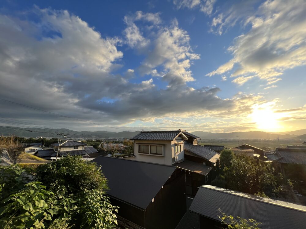 亀岡市保津町上火無の景色