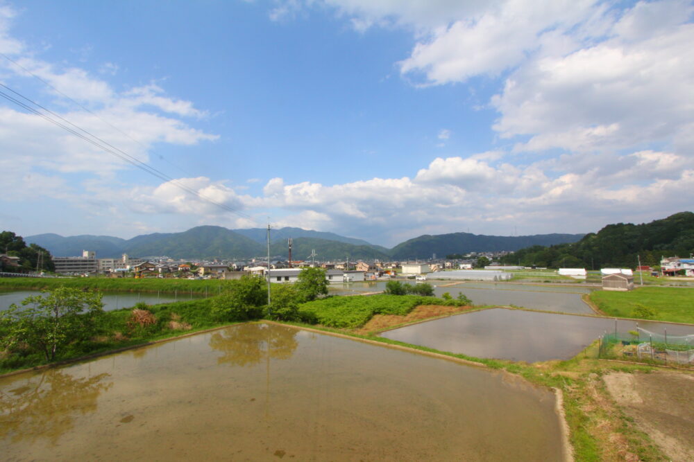 亀岡市上矢田町の景色