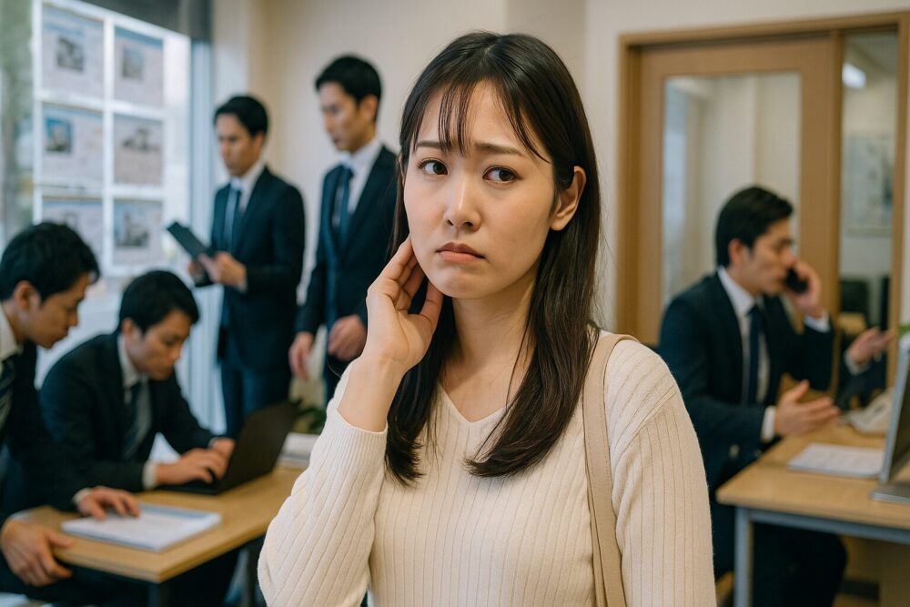 不動産屋が忙しくて対応してもらえない