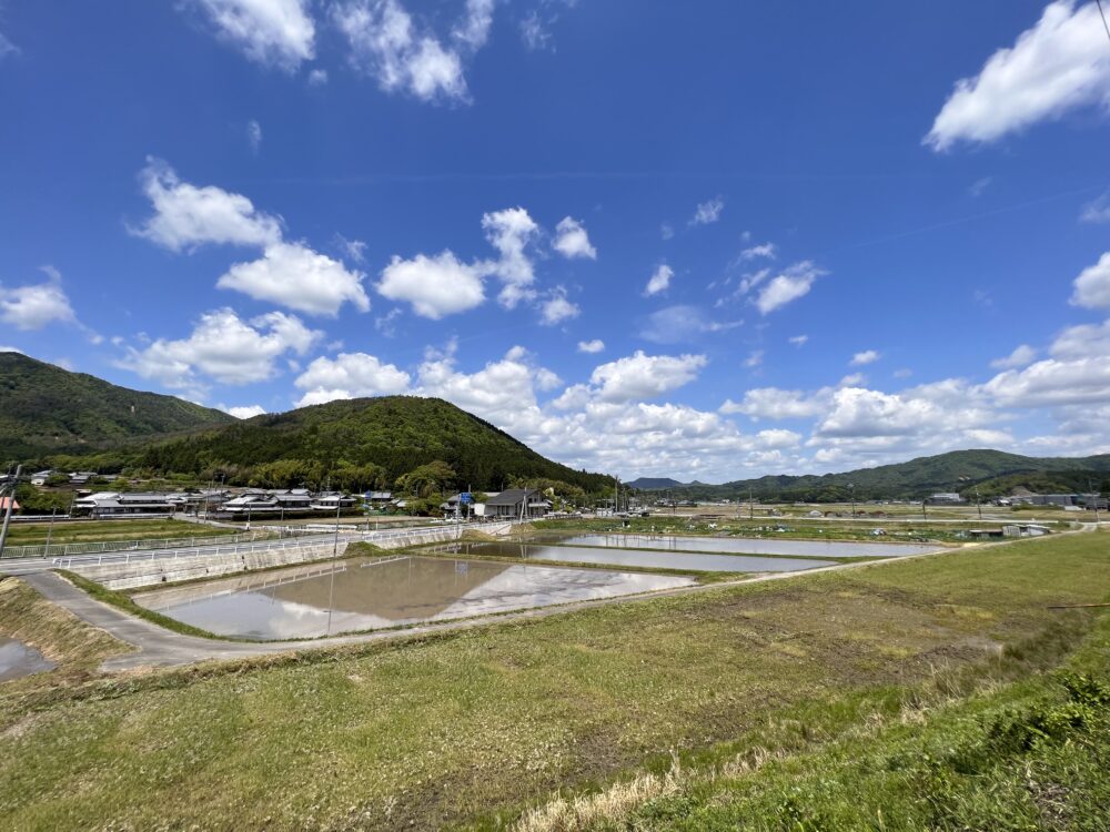 亀岡市本梅町の景色