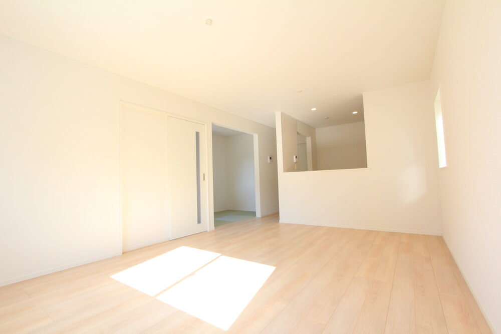 新築一戸建てのリビング