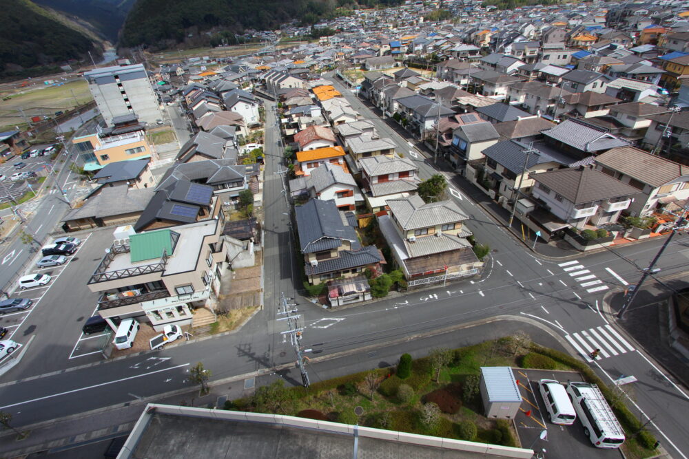 亀岡市の住宅街